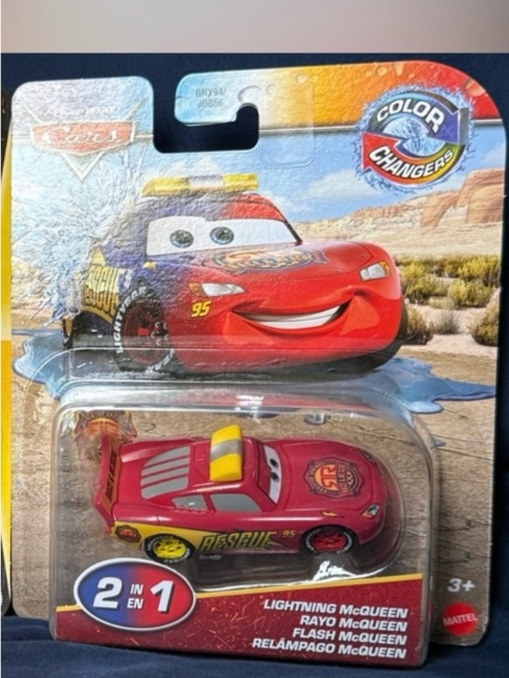 Disney Cars Color Changers Race & Rescue Lightning McQueen